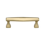 M Marcus Heritage Brass Deco Design Cabinet Handle 96mm Centre to Centre